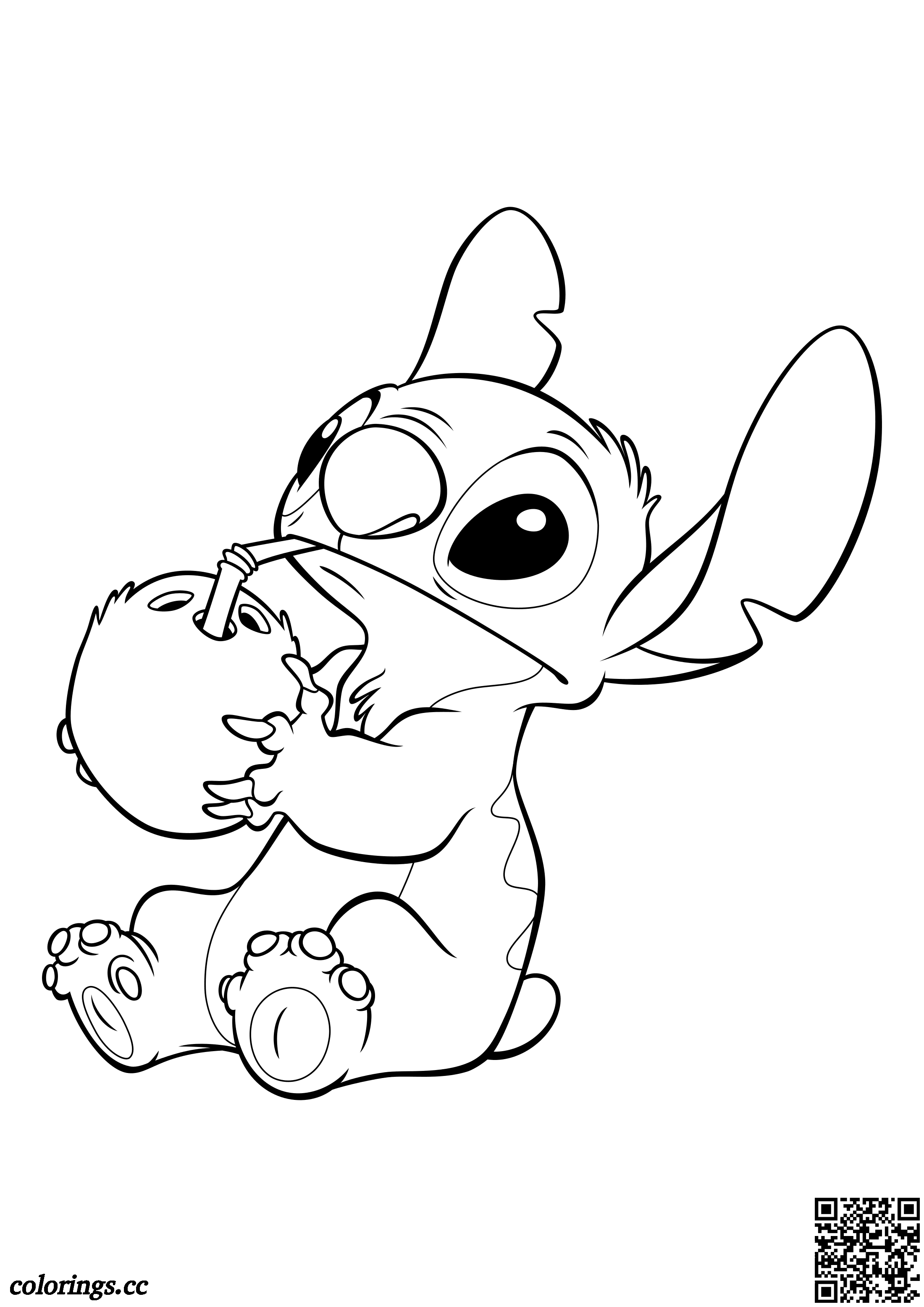 whimsical lilo stitch coloring pages printable jpg