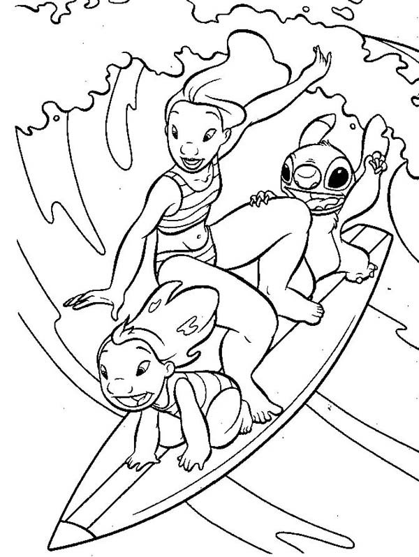 76+ Relaxing Lilo Coloring Pages Printable