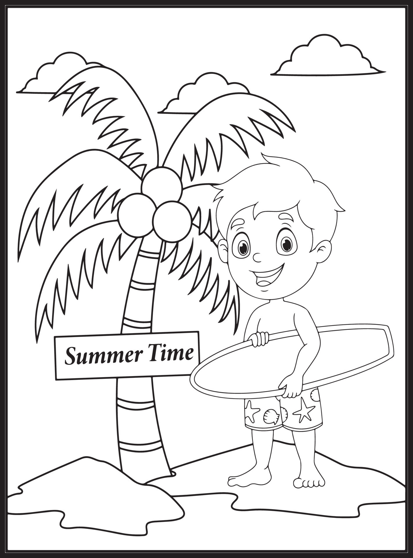 cute aloha coloring pages printable jpg