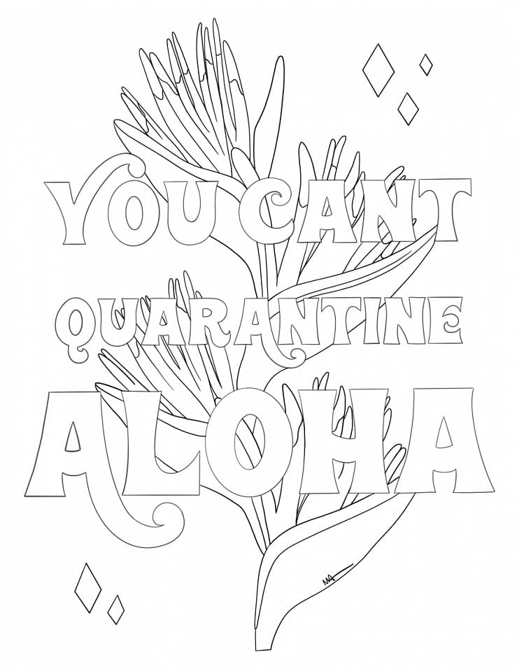 inspiring aloha coloring pages printable jpg