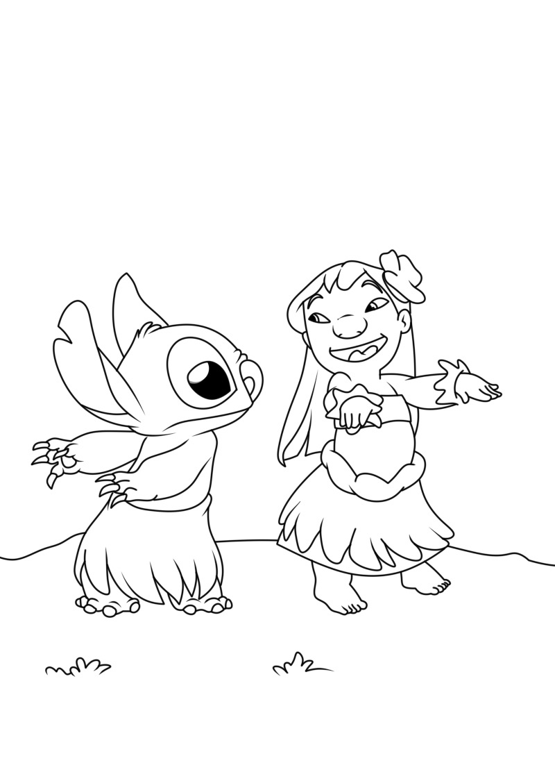 joyful lilo coloring pages printable jpg