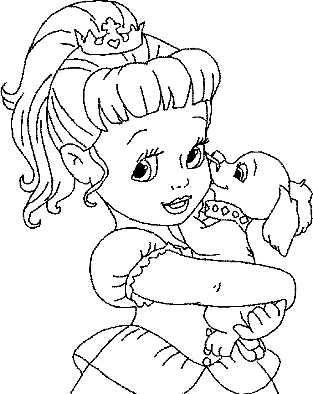 99+ Adorable Cinderella Coloring Pages for Kids Printable