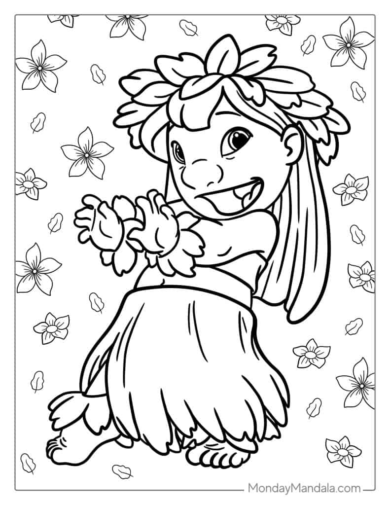 whimsical lilo coloring pages printable jpg