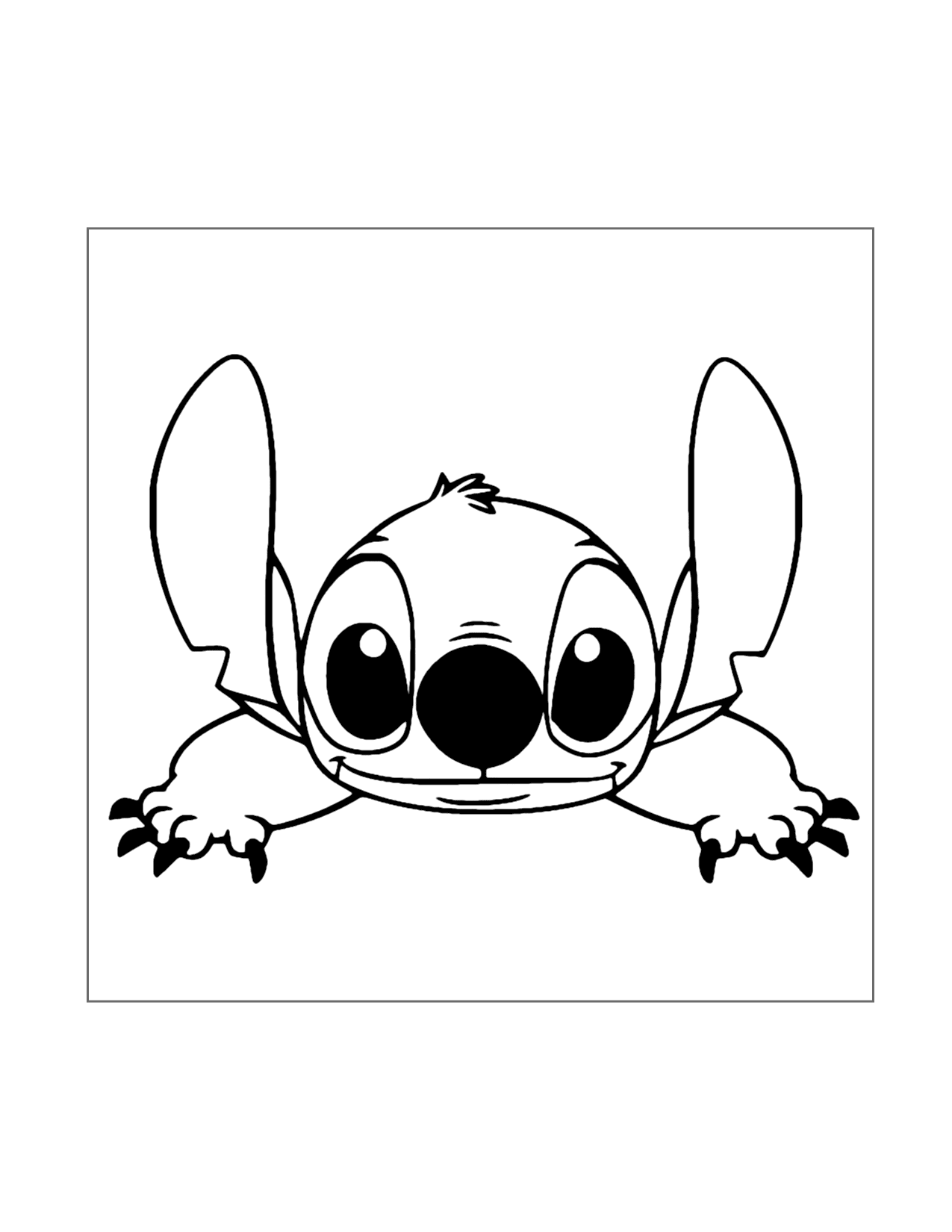 47+ Creative Cute Disney Stitch Coloring Pages for Kids and Adult