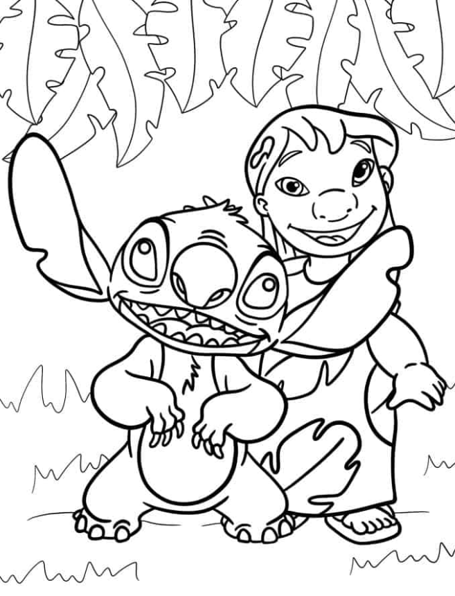 32+ Amazing Stitch 626 Coloring Pages to Print