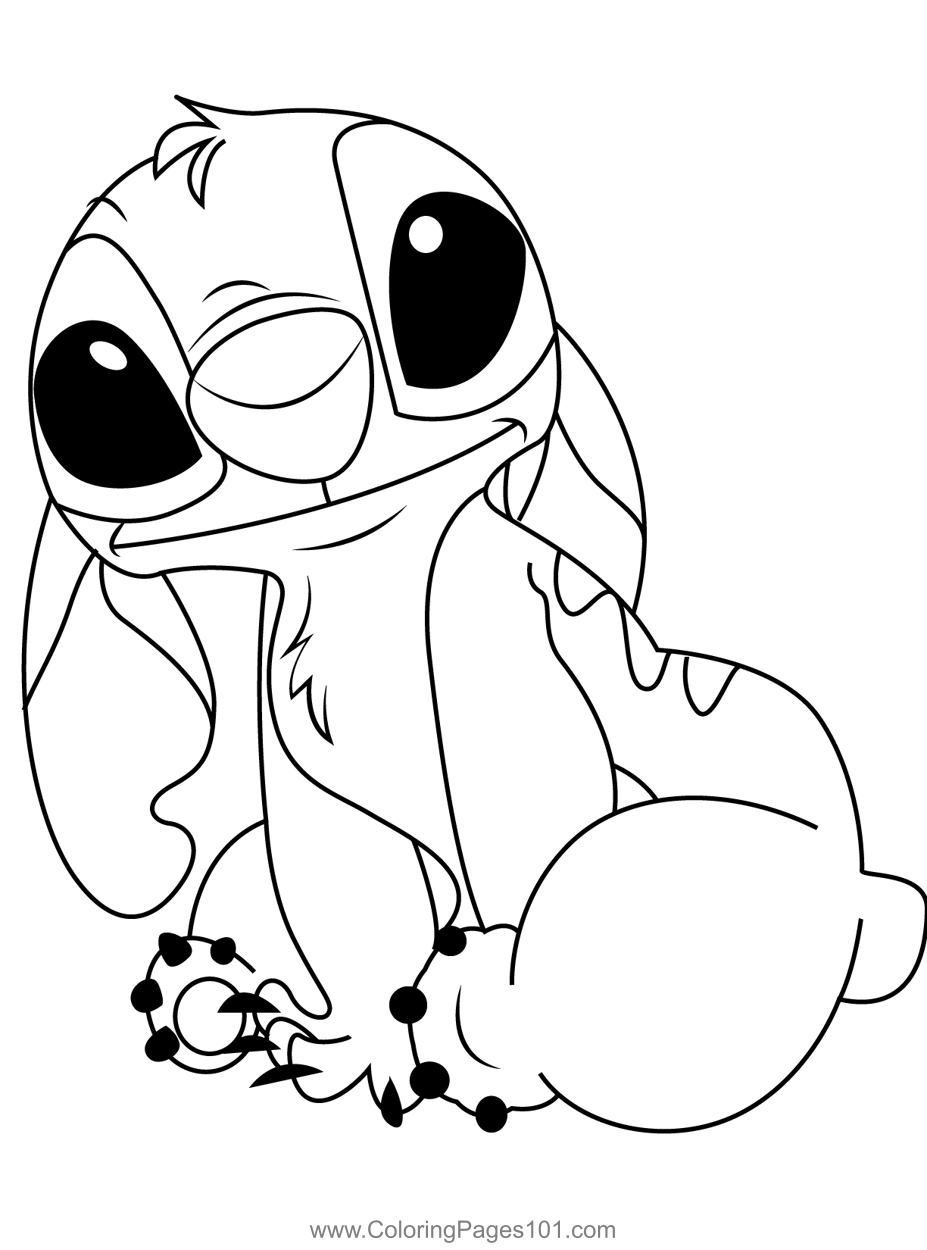 34+ Interactive Adorable Stitch Coloring Pages and Drawing