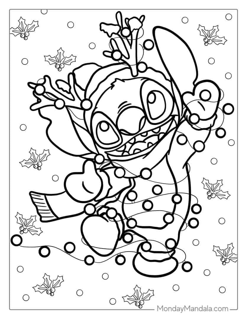 42+ Relaxing Stitch Coloring Book and Drawing