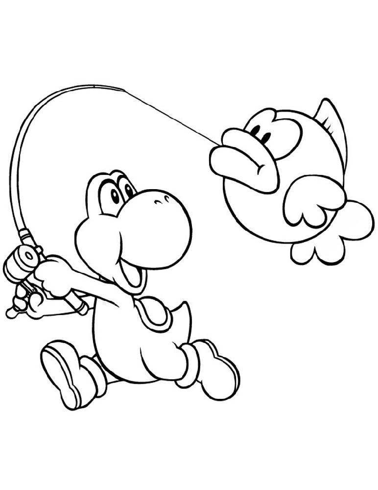 39+ Cute Cute Yoshi Coloring Pages Realistic