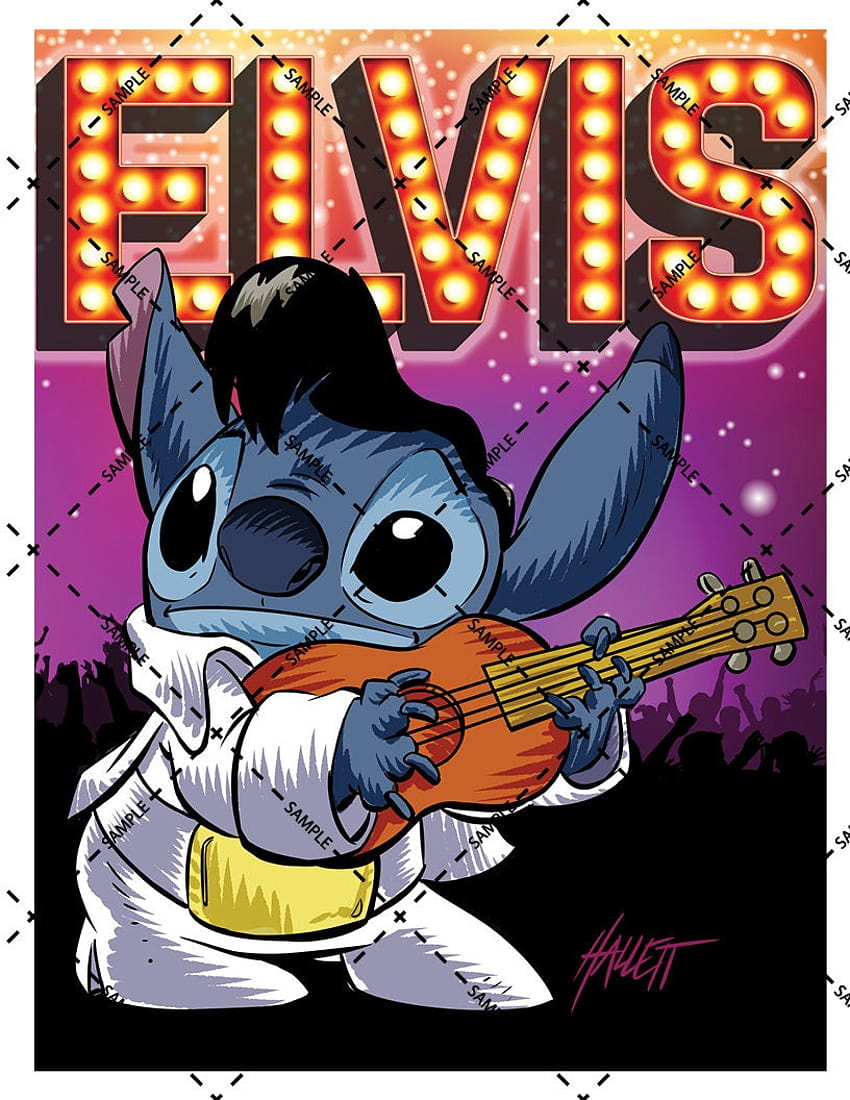 78+ Inspiring Elvis Stitch Coloring Pages Printable