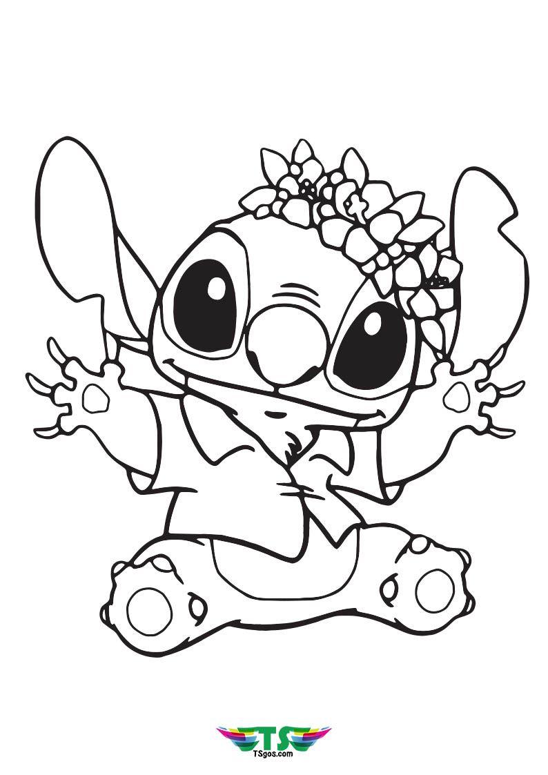 44+ Fun Stitch Coloring Book Download FREE