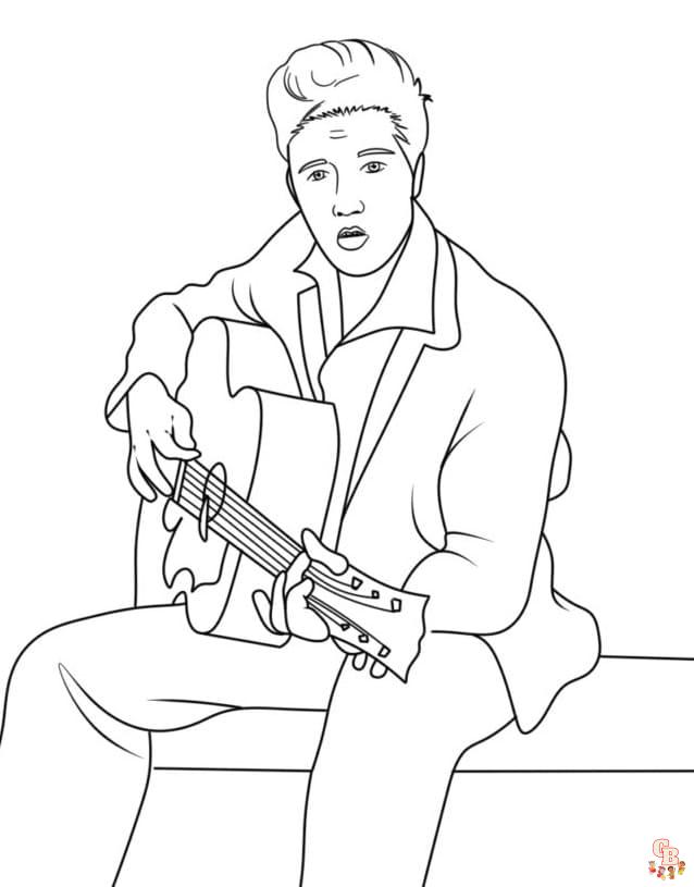 59+ Beautiful Elvis Stitch Coloring Pages Printable