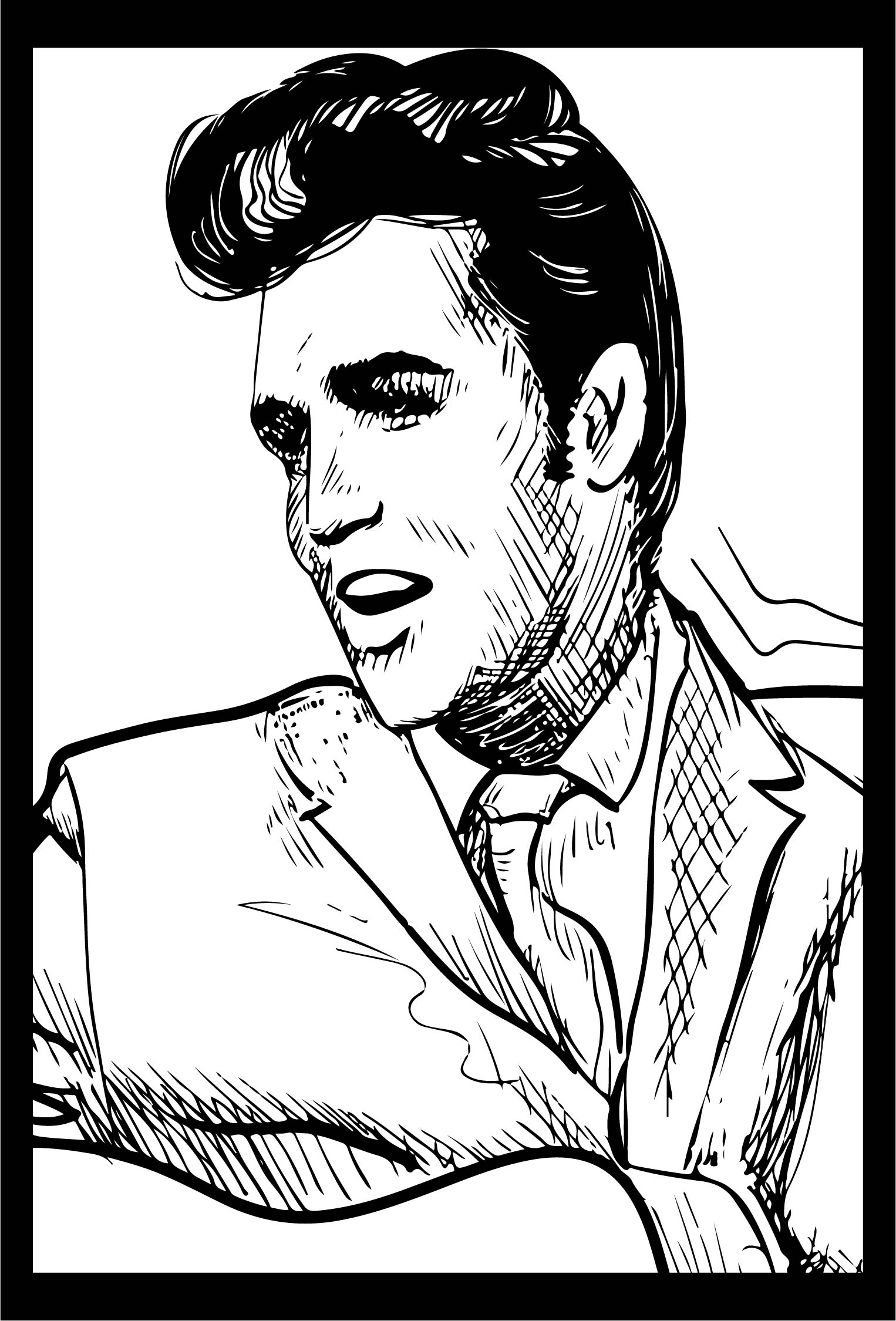 elvis presley coloring pages to color jpg jpg