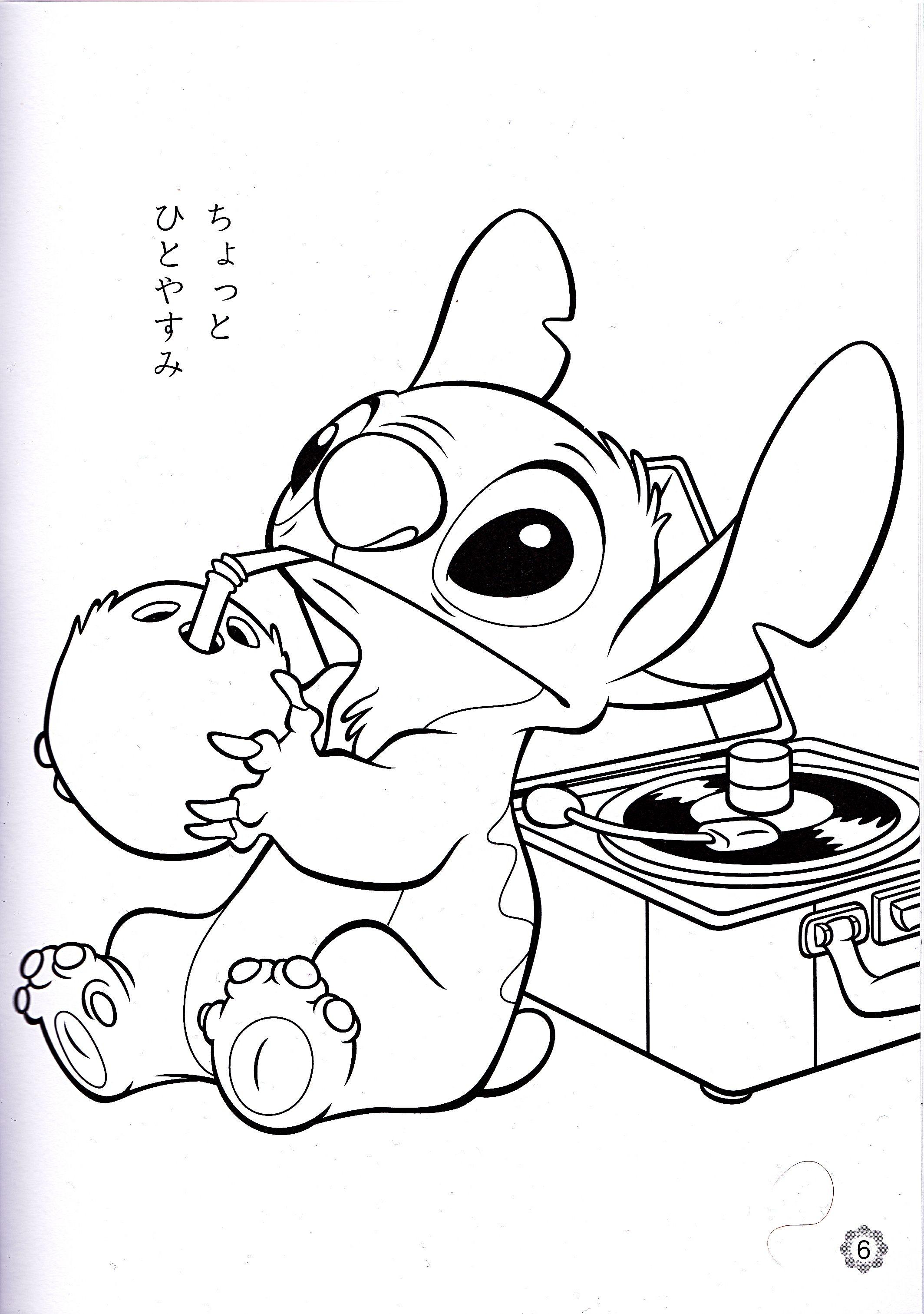 46+ Adorable Adorable Stitch Coloring Pages PDF Printable