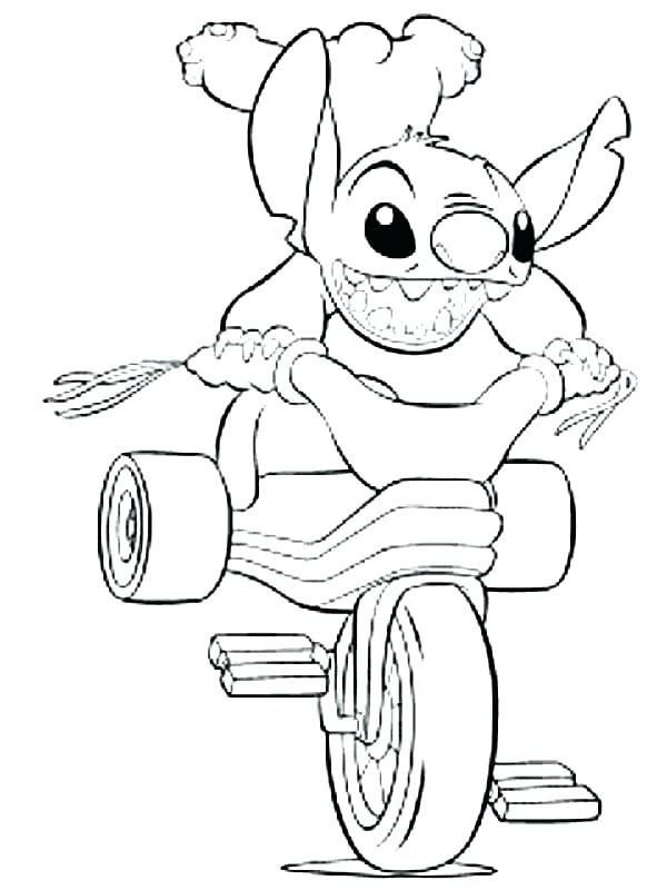 35+ Cheerful Stitch Surfing Coloring Pages Printable