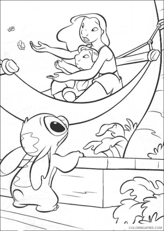 50+ Dazzling Lilo and Stitch Bases Coloring Pages Printable