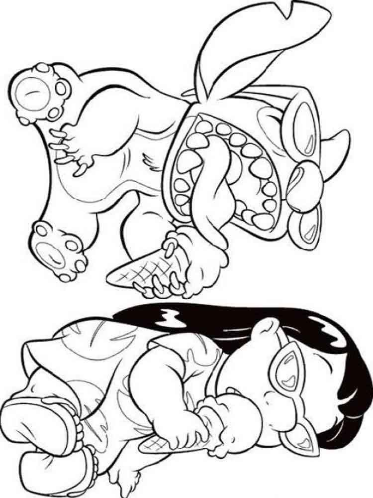 47+ Realistic Stitch Coloring Book Free Printable