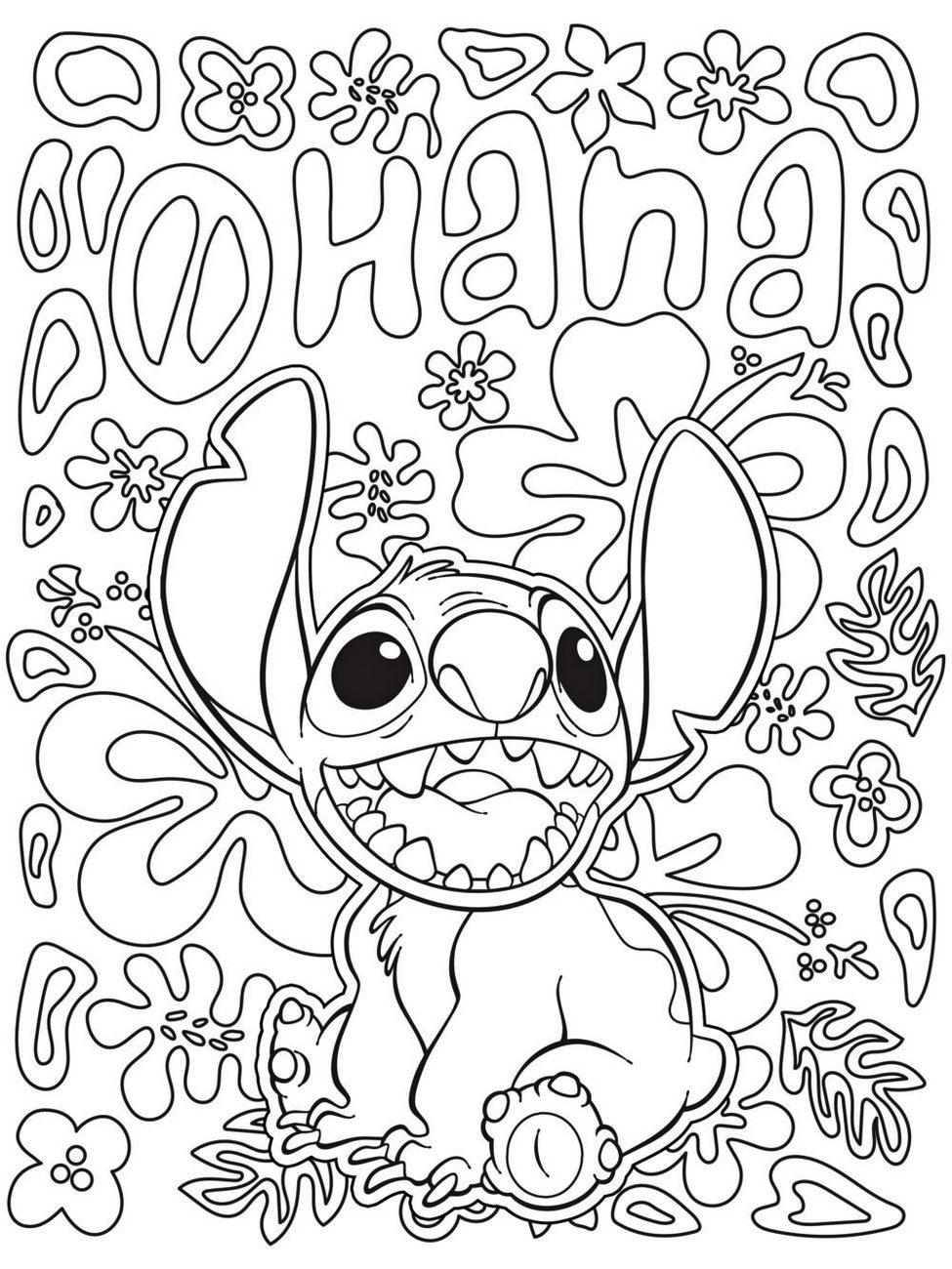 43+ Whimsical Stitch 626 Coloring Pages Unique