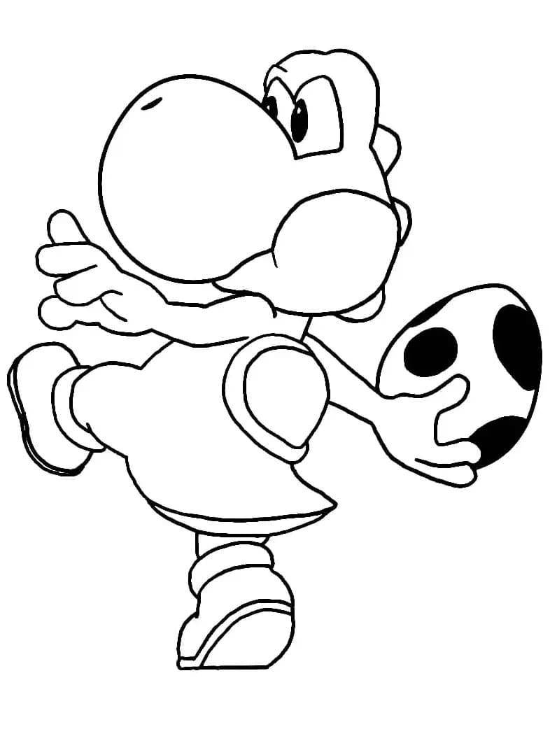 32+ Joyful Cute Yoshi Coloring Pages Download FREE