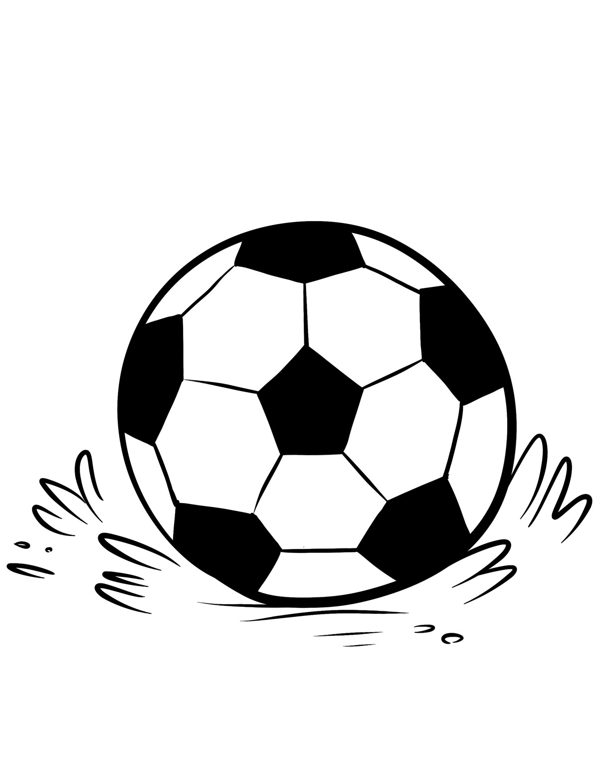 10 Cute Coloring Pages Soccer 3