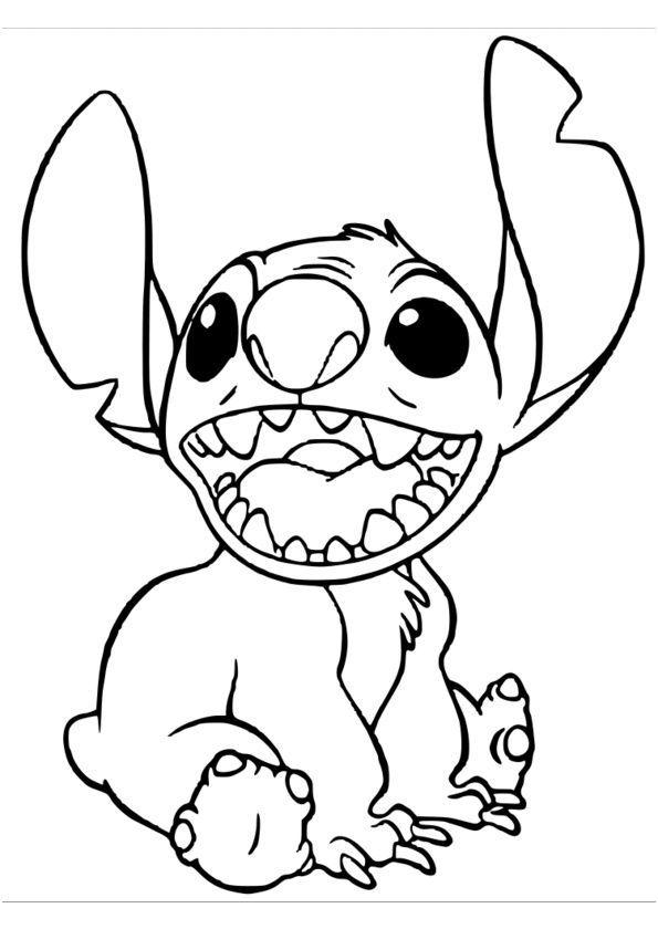 47+ Unique Baby Stitch Disney Coloring Pages Book Pages