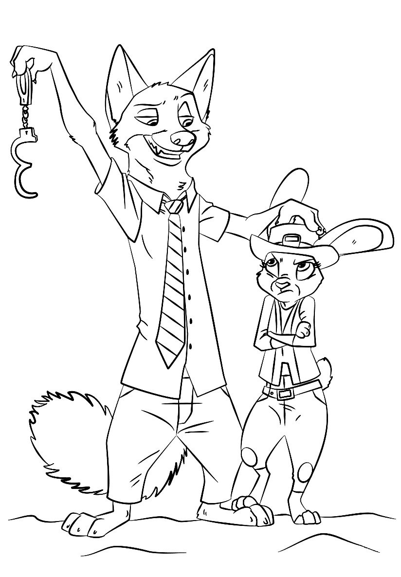 30+ Best of Mr. Hopps Coloring Pages for Adult