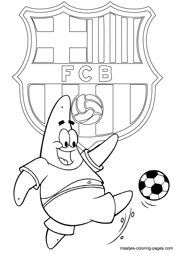 46+ Best of Barcelona Coloring Pages for Kids