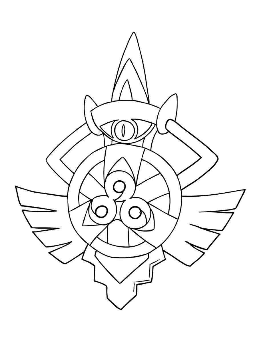 44+ Free Aegislash Coloring Pages PDF Printable