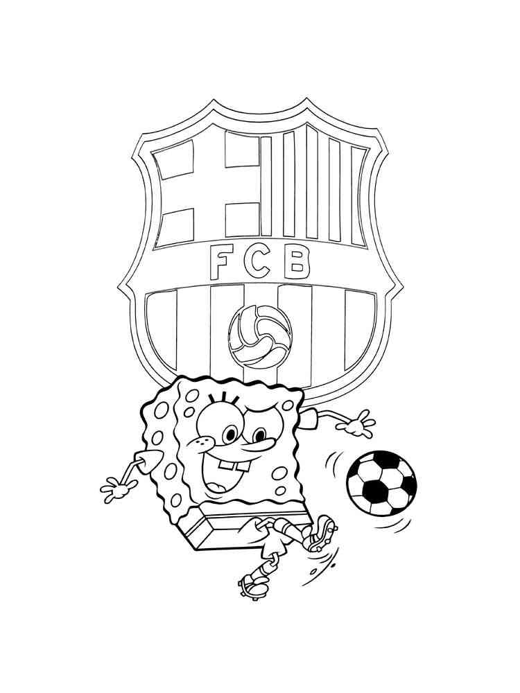 10 Exciting Barcelona FC Coloring Pages for True Fans