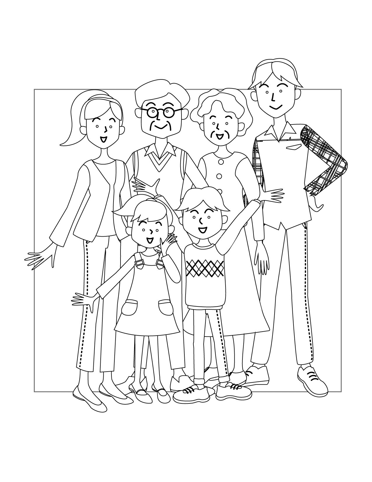 33+ Top Proud Family Coloring Pages Sketch