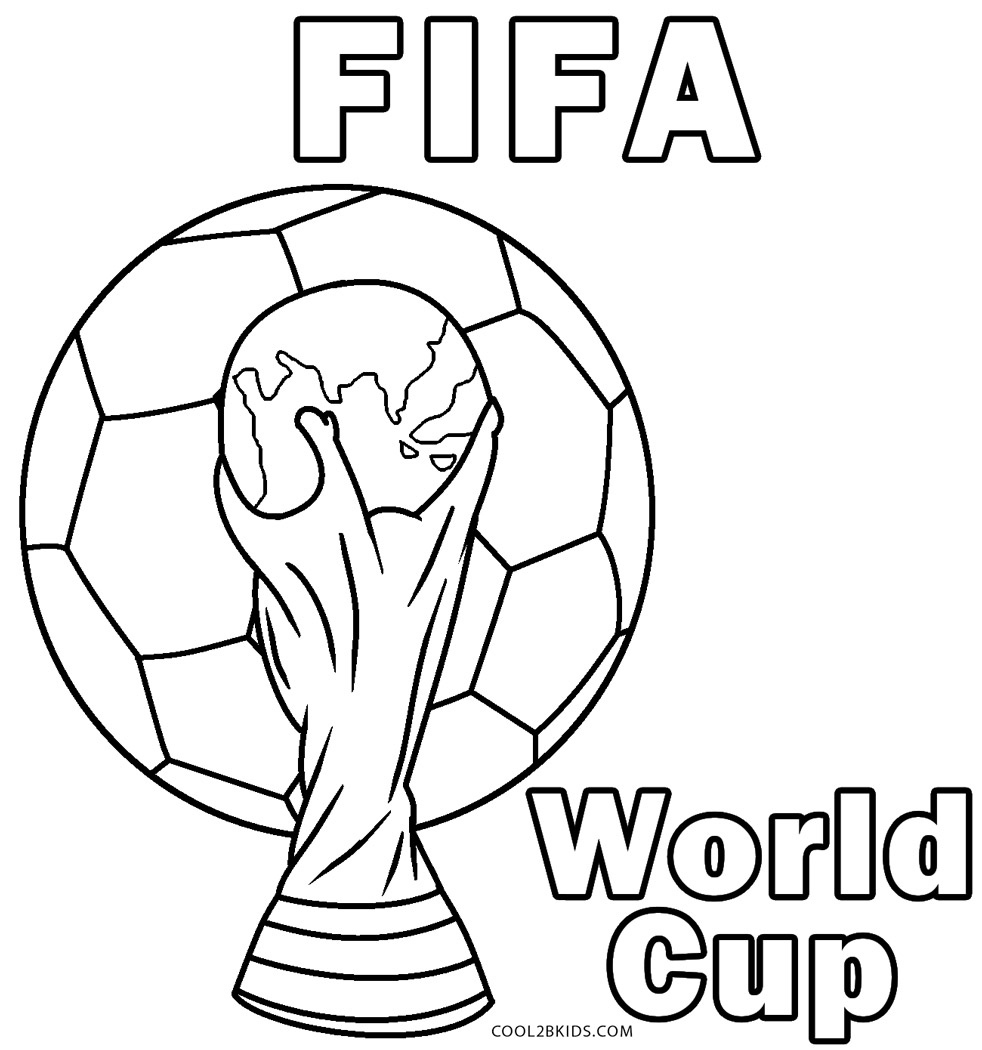 10 Soccer Coloring Pages World Cup: Ignite Your Passion for the Beautiful Game