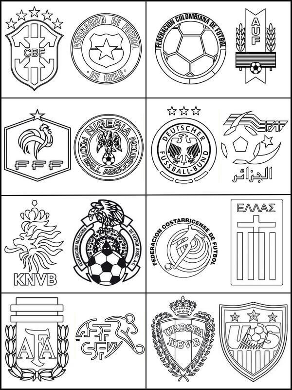 10 Soccer Team Coloring Sheets to Unleash Your Inner Artist