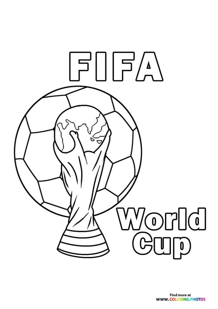 36+ Top World Cup Coloring Pages for Adult