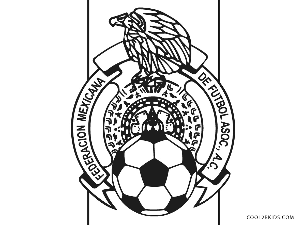 10 Fun Mexico Soccer Coloring Pages for Kids