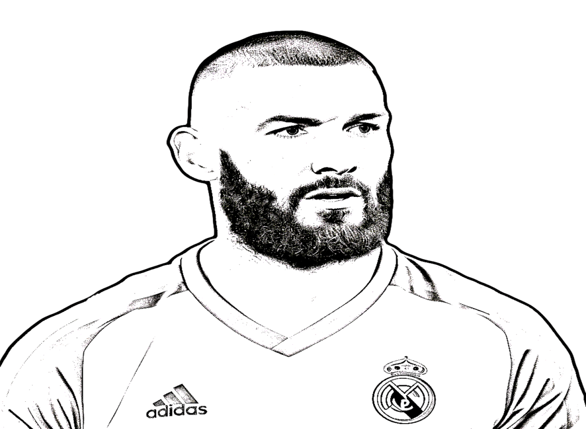 10 Fun Benzema Coloring Pages for Aspiring Artists