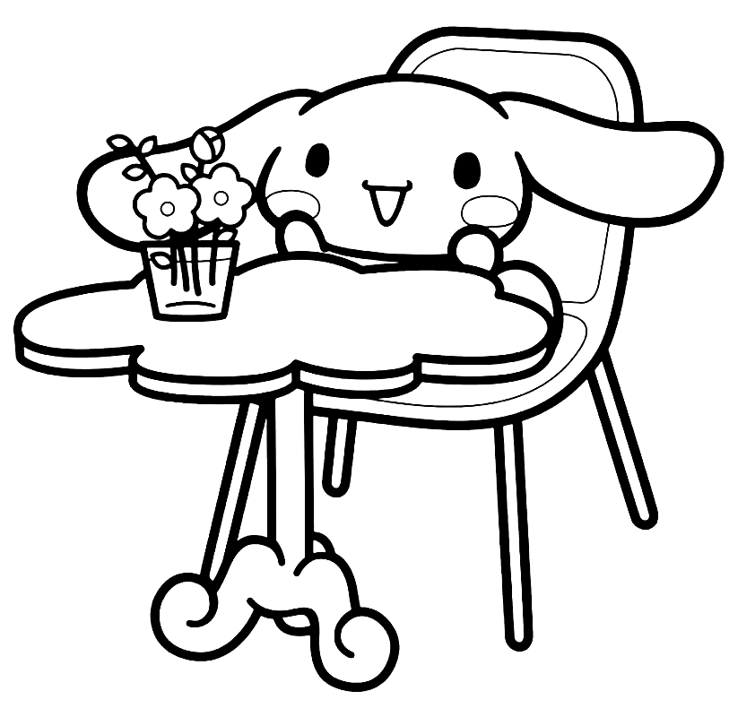 47+ Printable Cinnamoroll Coloring Pages for Kids