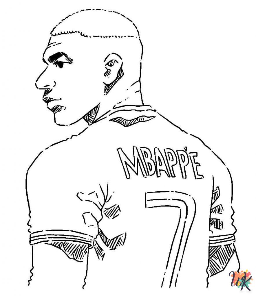 10 Fun Mbappé Dessin Coloring Pages to Try