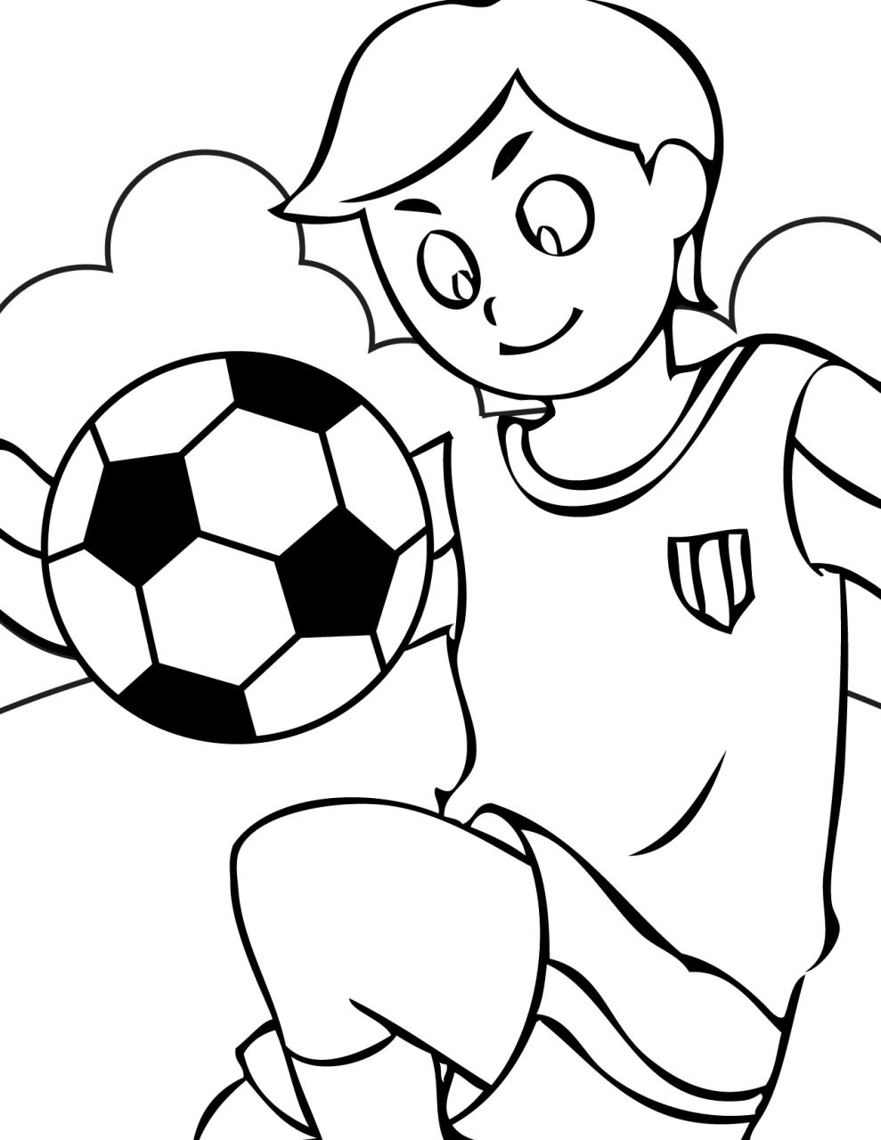 10 Kids Soccer Coloring Pages for Fun and Learning