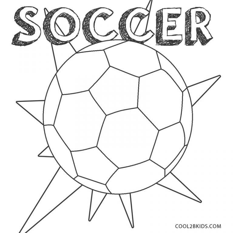 10 Printable Soccer Coloring Pages for Creative Kids