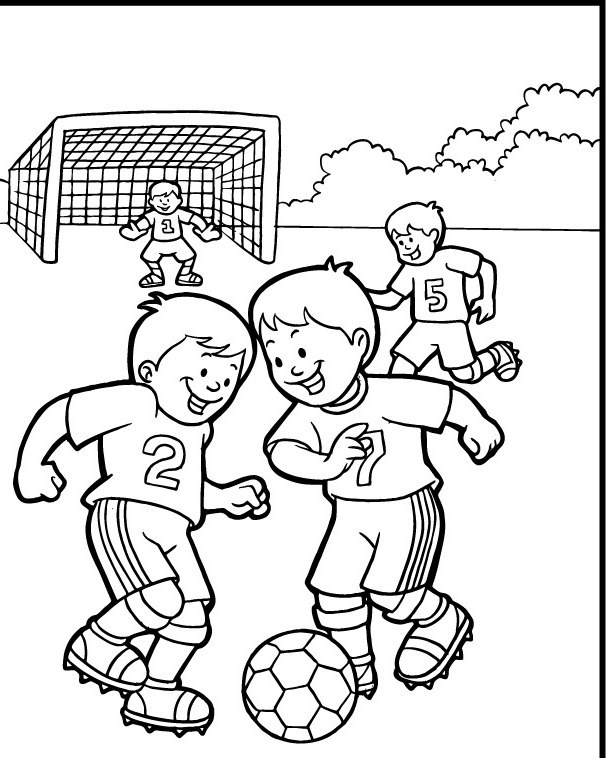 10 Soccer Super Coloring Pages for Kids and Adults