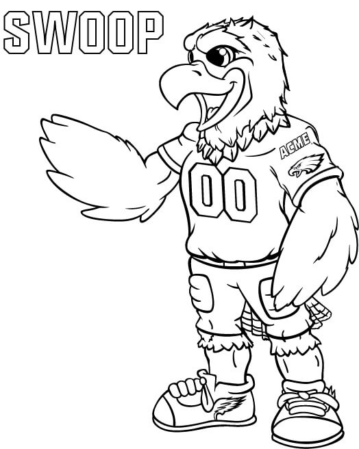 10 Exciting Eagles Football Coloring Pages to Color