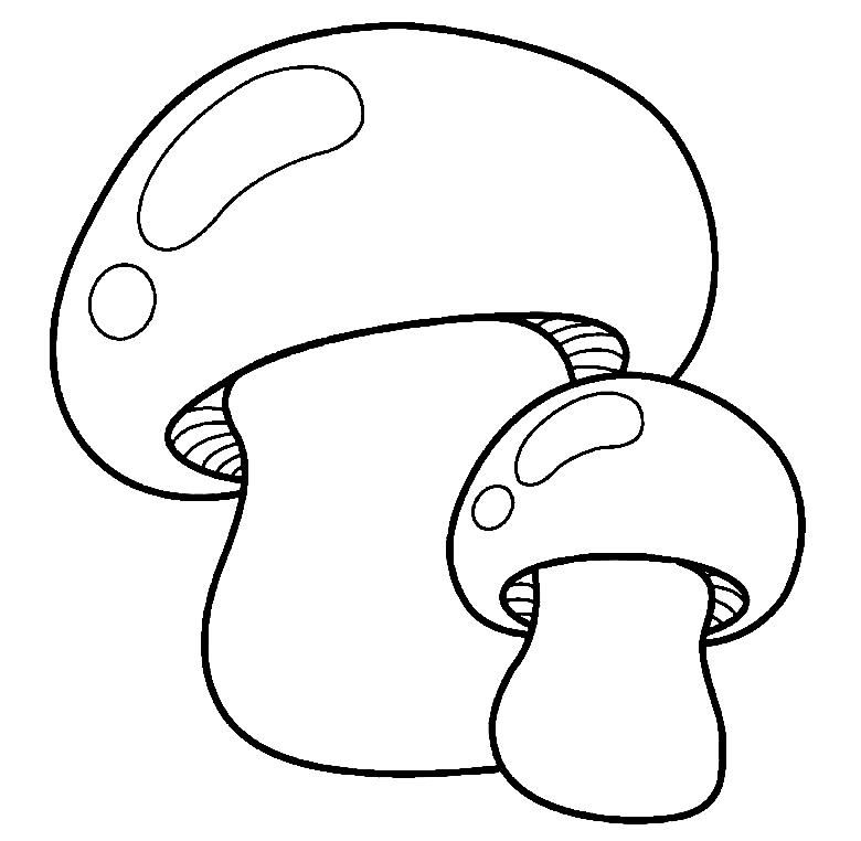 46+ Printable Mushroom Land Coloring Pages for Kids