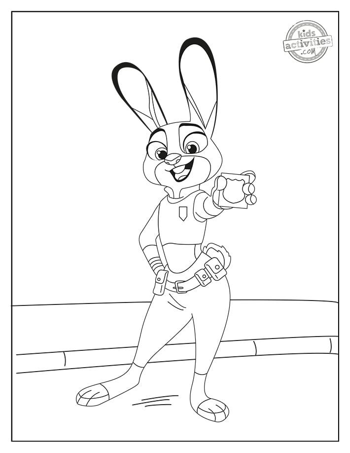 37+ Printable Mr. Hopps Coloring Pages for Kids