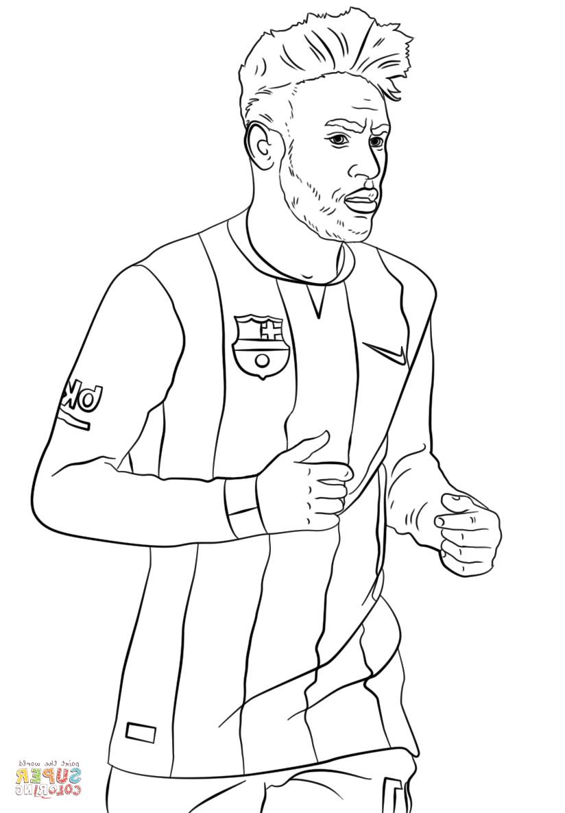 33+ Download Neymar Jr Coloring Pages Sheets Printables