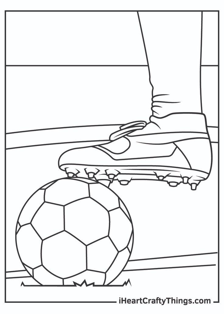 34+ Printable 30 Soccer Coloring Pages Book Pages