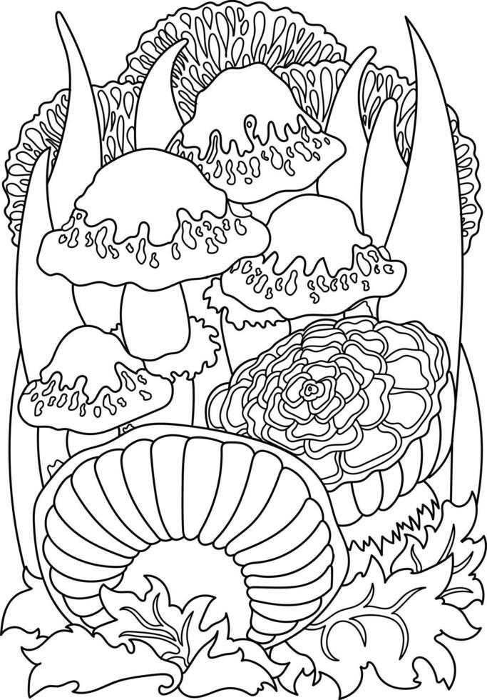 32+ Top Evil Mushroom Coloring Pages Free Printable