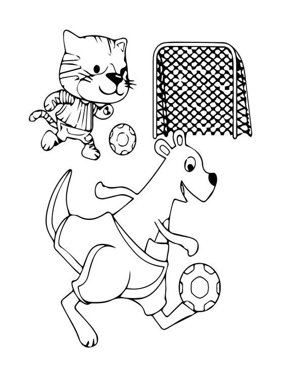 44+ Best of Soccer Goalie Coloring Pages Line Art