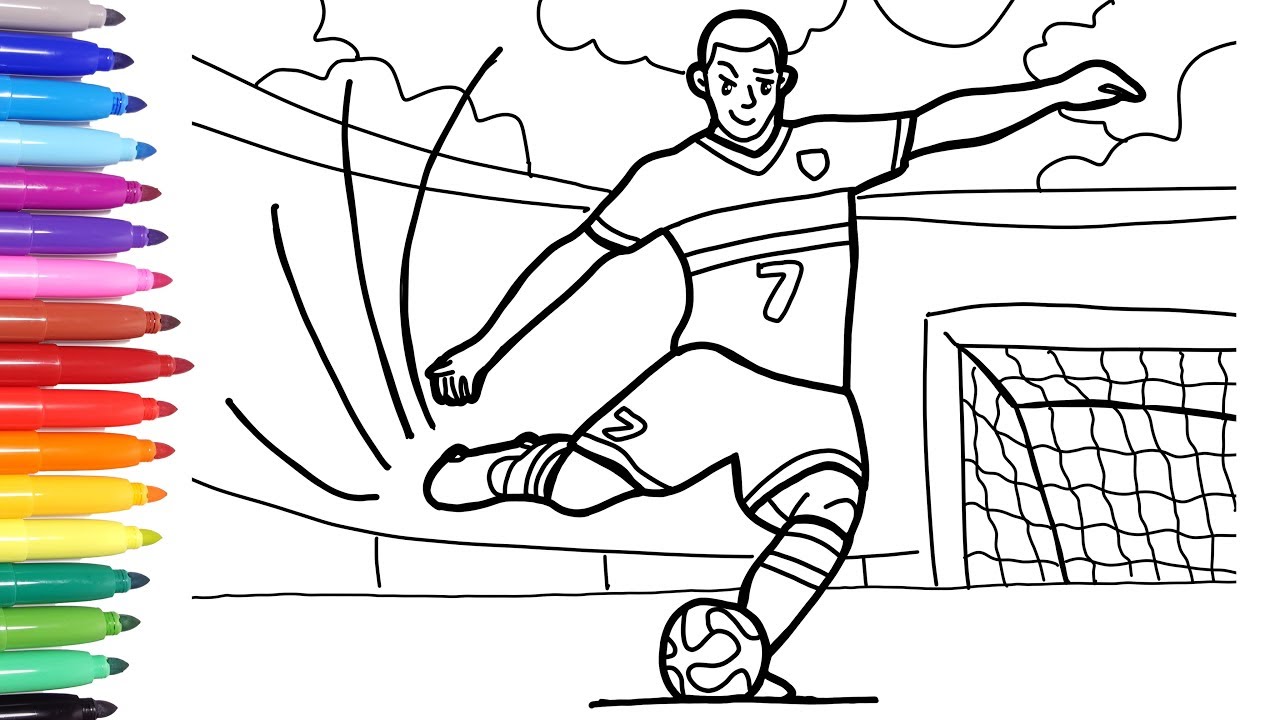 10 Soccer Drawing Colors That Will Elevate Your Artwork