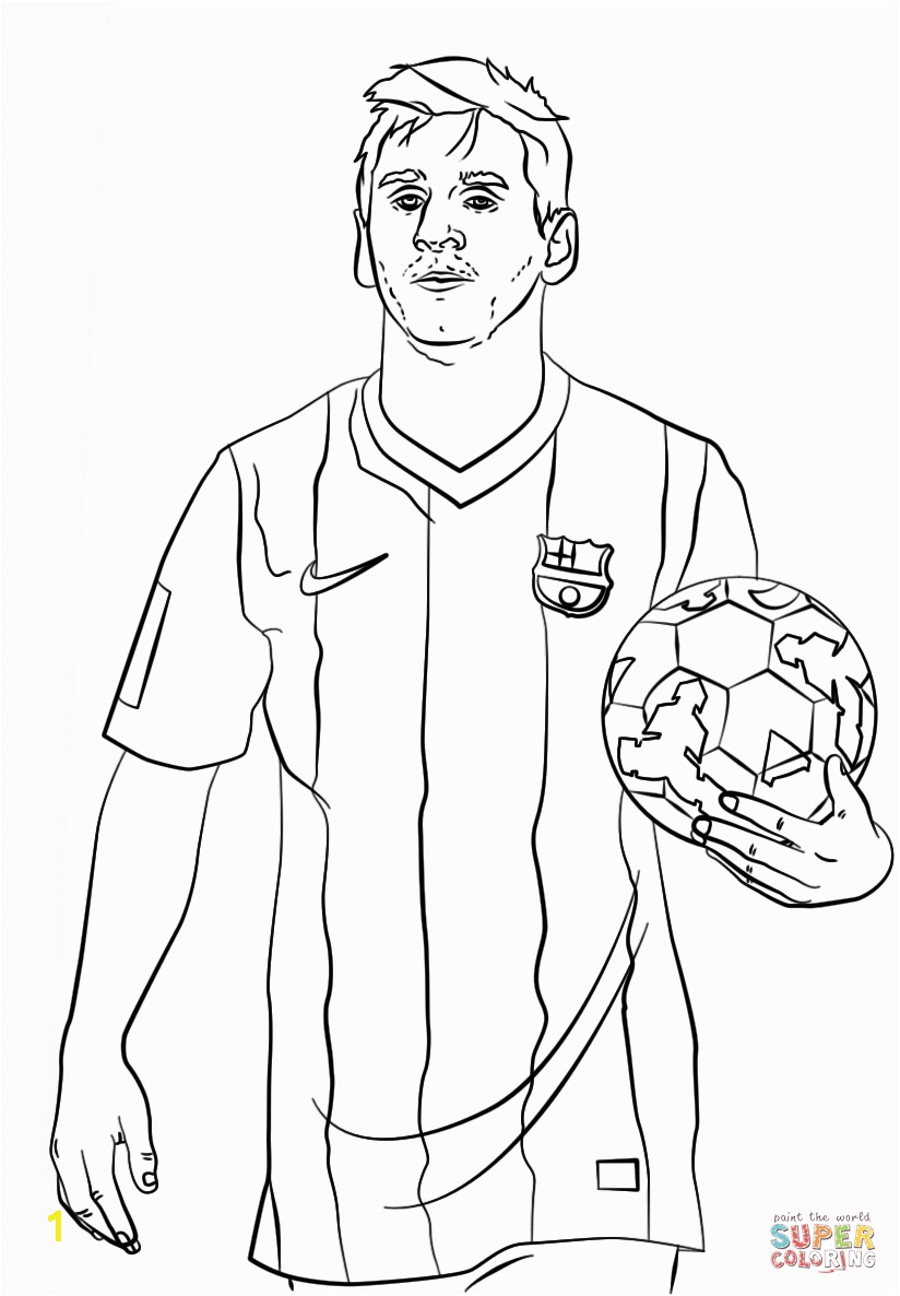 10 Fun Messi vs Ronaldo Coloring Pages for Rival Fans