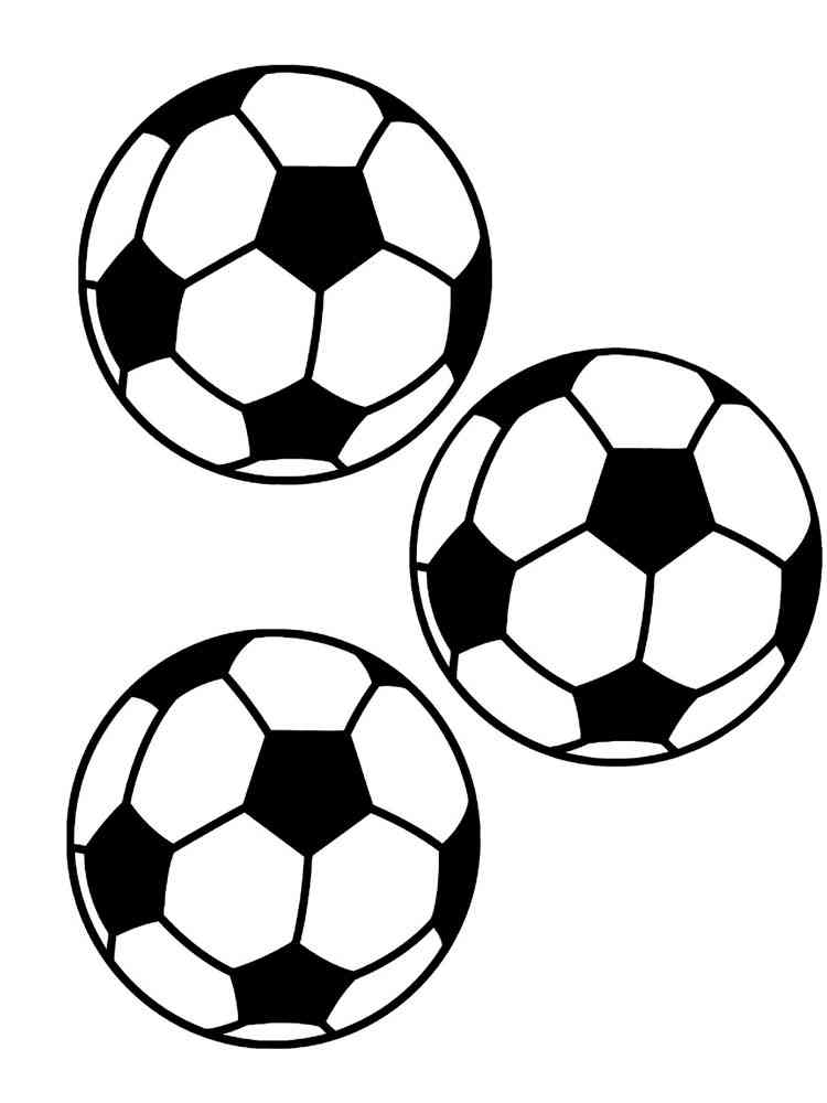 10 Soccer Ball Coloring Pages To Print