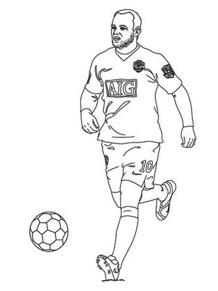 46+ Printable Soccer Players Coloring Pages Line Art